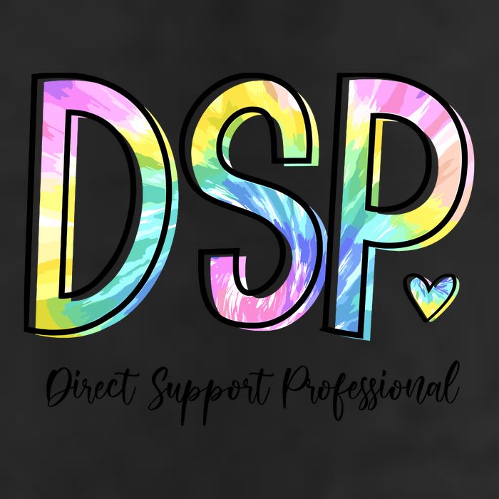 Dsp Direct Support Professional Appreciation Gifts Dsp Week Crop Fleece Hoodie