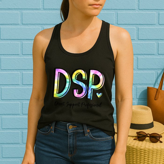 Dsp Direct Support Professional Appreciation Gifts Dsp Week Womens Tank Top