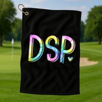 Dsp Direct Support Professional Appreciation Gifts Dsp Week Golf Towel