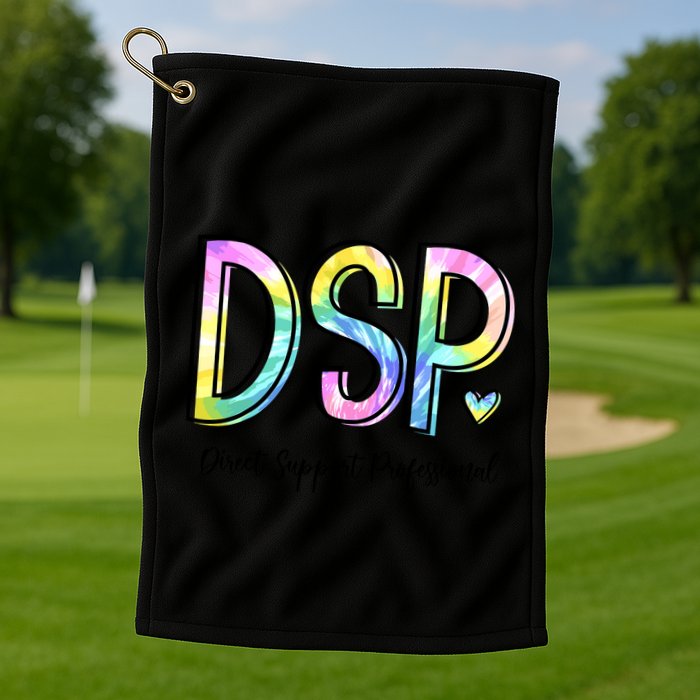 Dsp Direct Support Professional Appreciation Gifts Dsp Week Golf Towel