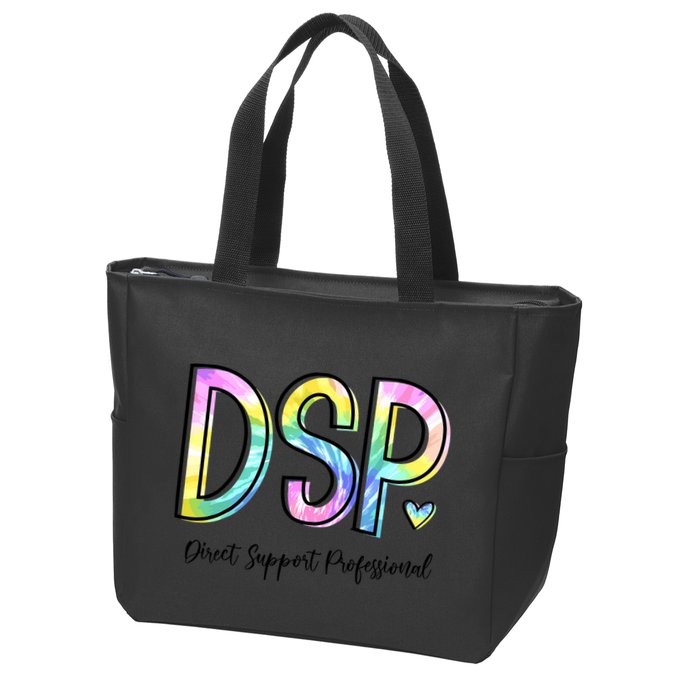 Dsp Direct Support Professional Appreciation Gifts Dsp Week Zip Tote Bag
