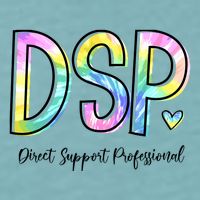 Dsp Direct Support Professional Appreciation Gifts Dsp Week Sueded Cloud Jersey T-Shirt