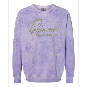 Defunct Dept Store Robinson California Colorblast Crewneck Sweatshirt