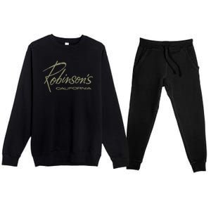 Defunct Dept Store Robinson California Premium Crewneck Sweatsuit Set