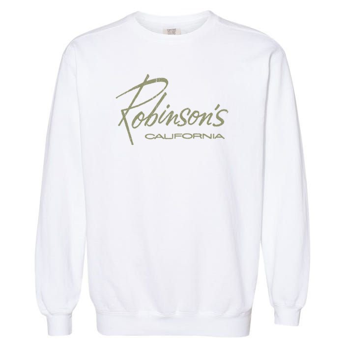 Defunct Dept Store Robinson California Garment-Dyed Sweatshirt