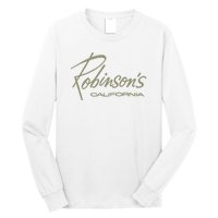 Defunct Dept Store Robinson California Long Sleeve Shirt