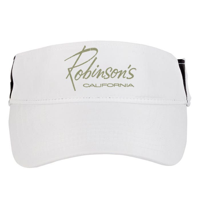 Defunct Dept Store Robinson California Adult Drive Performance Visor