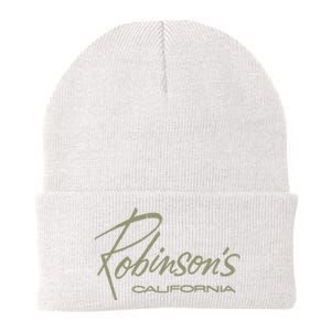 Defunct Dept Store Robinson California Knit Cap Winter Beanie