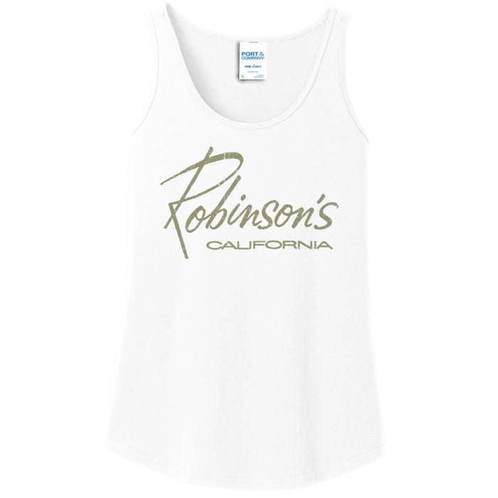 Defunct Dept Store Robinson California Ladies Essential Tank