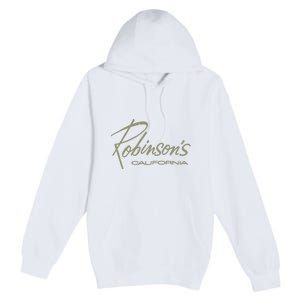 Defunct Dept Store Robinson California Premium Pullover Hoodie