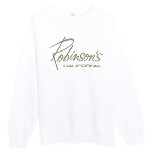 Defunct Dept Store Robinson California Premium Crewneck Sweatshirt