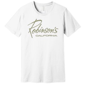 Defunct Dept Store Robinson California Premium T-Shirt