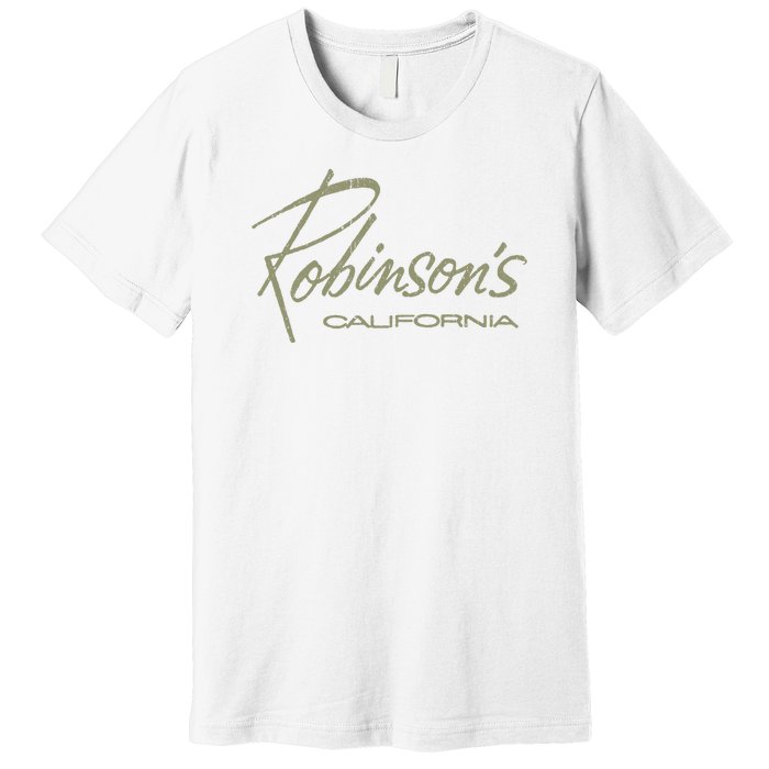 Defunct Dept Store Robinson California Premium T-Shirt