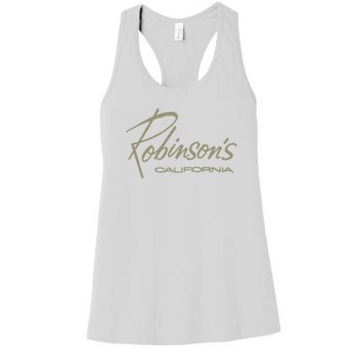 Defunct Dept Store Robinson California Women's Racerback Tank