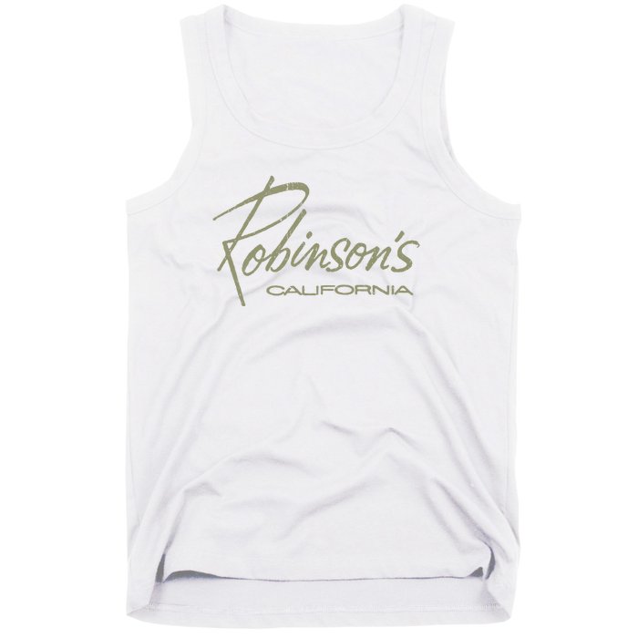 Defunct Dept Store Robinson California Tank Top