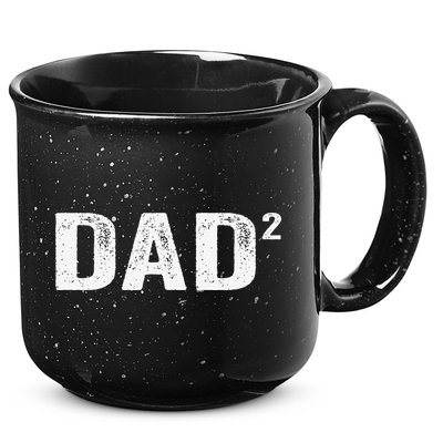 Dad2 Dad Squared Father Of Two Twins Fathers Day Idea 15oz Campfire Ceramic Mug