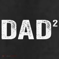 Dad2 Dad Squared Father Of Two Twins Fathers Day Idea Beanie