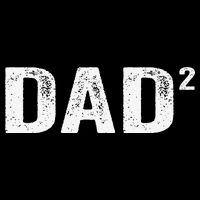 Dad2 Dad Squared Father Of Two Twins Fathers Day Idea Drawstring Bag