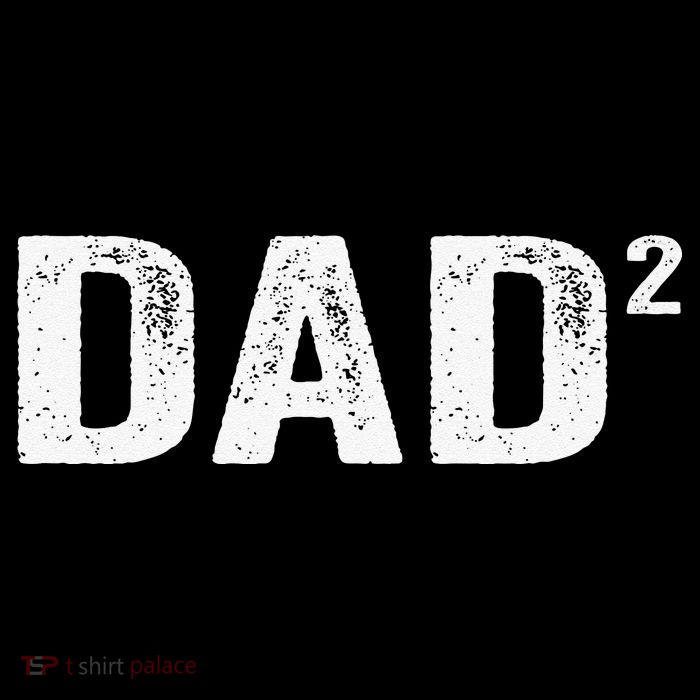 Dad2 Dad Squared Father Of Two Twins Fathers Day Idea Short Acrylic Beanie