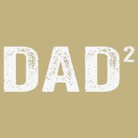 Dad2 Dad Squared Father Of Two Twins Fathers Day Idea Button
