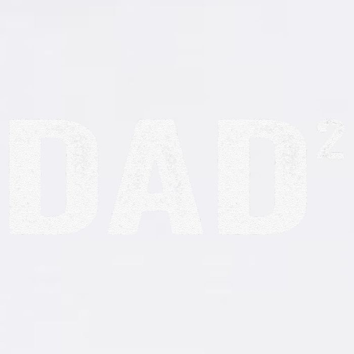 Dad2 Dad Squared Father Of Two Twins Fathers Day Idea Garment-Dyed Sweatshirt