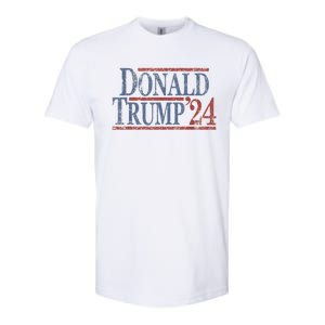 Distressed Donald Trump 2024 Tee Gift Softstyle CVC T-Shirt