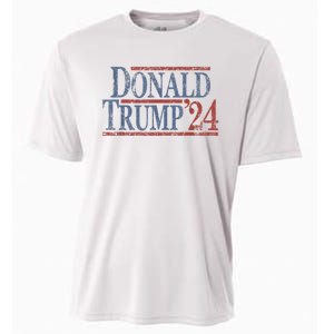 Distressed Donald Trump 2024 Tee Gift Cooling Performance Crew T-Shirt