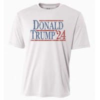 Distressed Donald Trump 2024 Tee Gift Cooling Performance Crew T-Shirt