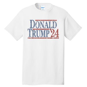 Distressed Donald Trump 2024 Tee Gift Tall T-Shirt