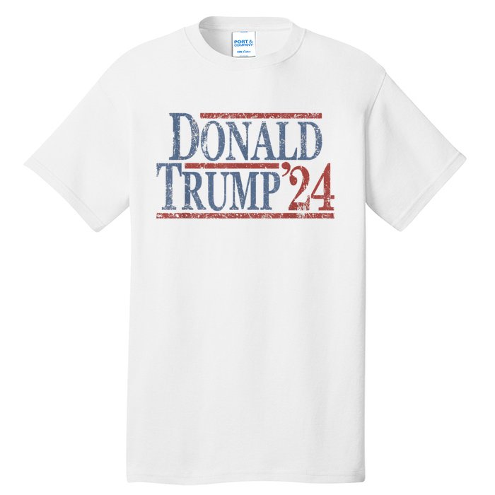 Distressed Donald Trump 2024 Tee Gift Tall T-Shirt