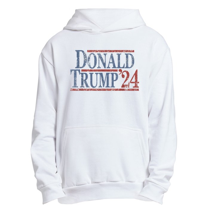 Distressed Donald Trump 2024 Tee Gift Urban Pullover Hoodie