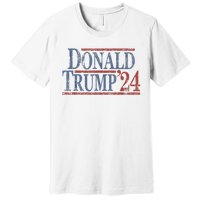 Distressed Donald Trump 2024 Tee Gift Premium T-Shirt