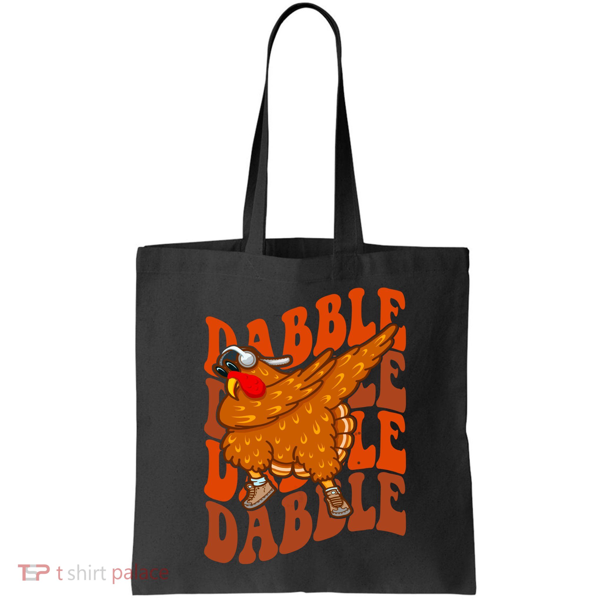 Dabble Dab Turkey Thanksgiving Bag