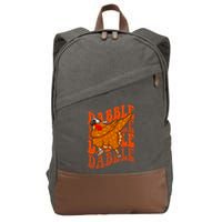 Dabble Dab Turkey Thanksgiving Cotton Canvas Backpack