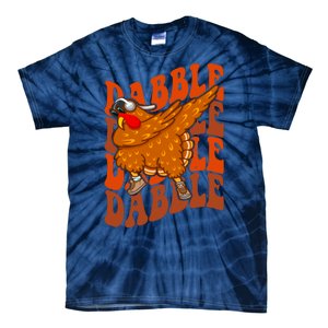 Dabble Dab Turkey Thanksgiving Tie-Dye T-Shirt