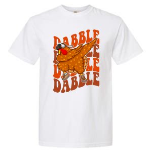 Dabble Dab Turkey Thanksgiving Garment-Dyed Heavyweight T-Shirt