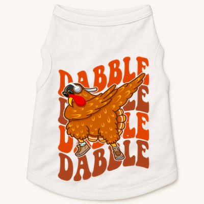 Dabble Dab Turkey Thanksgiving Doggie Tank