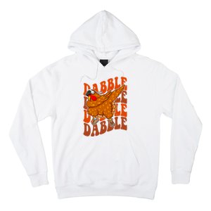 Dabble Dab Turkey Thanksgiving Hoodie