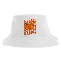 Dabble Dab Turkey Thanksgiving Sustainable Bucket Hat