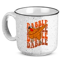 Dabble Dab Turkey Thanksgiving 15oz Campfire Ceramic Mug