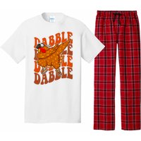 Dabble Dab Turkey Thanksgiving Pajama Set