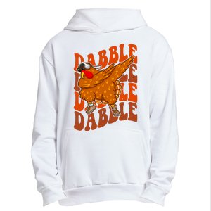 Dabble Dab Turkey Thanksgiving Urban Pullover Hoodie