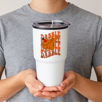 Dabble Dab Turkey Thanksgiving Tumbler