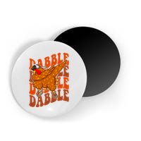 Dabble Dab Turkey Thanksgiving Magnet