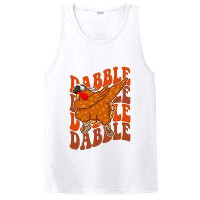 Dabble Dab Turkey Thanksgiving PosiCharge Competitor Tank
