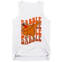Dabble Dab Turkey Thanksgiving Tank Top
