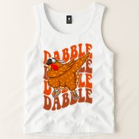 Dabble Dab Turkey Thanksgiving Tank Top