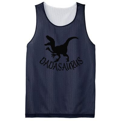 Dadasaurus Dinosaur TRex Father Day For Dad Present Mesh Reversible Basketball Jersey Tank