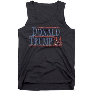 Distressed Donald Trump 2024 Tank Top