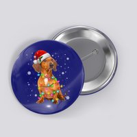 Dachshund Dogs Tree Christmas Xmas Funny Gift For Pet Dog Gift Button